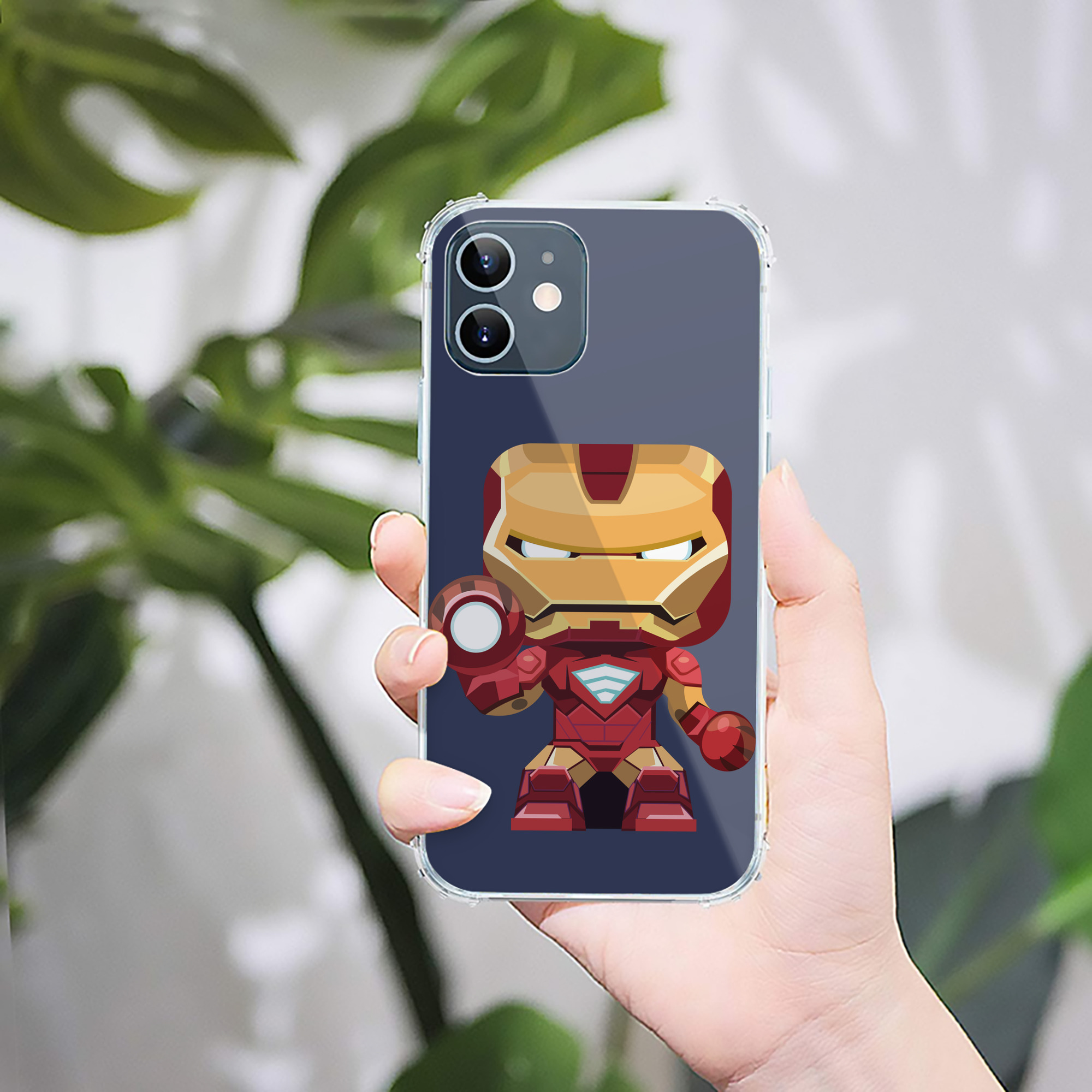 （画像用） アベンジャーズ The Avengers 【iPhone 12シリーズ対応】透明スマホケース（クリアソフトケース）